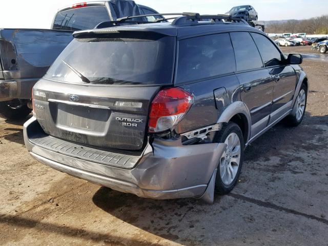 4S4BP85CX94314598 - 2009 SUBARU OUTBACK 3. SILVER photo 4