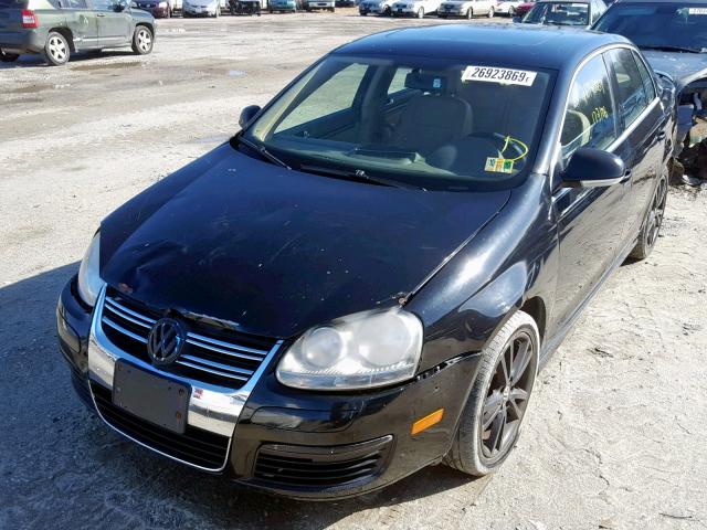 3VWSF81K86M626422 - 2006 VOLKSWAGEN JETTA 2.5 BLACK photo 2