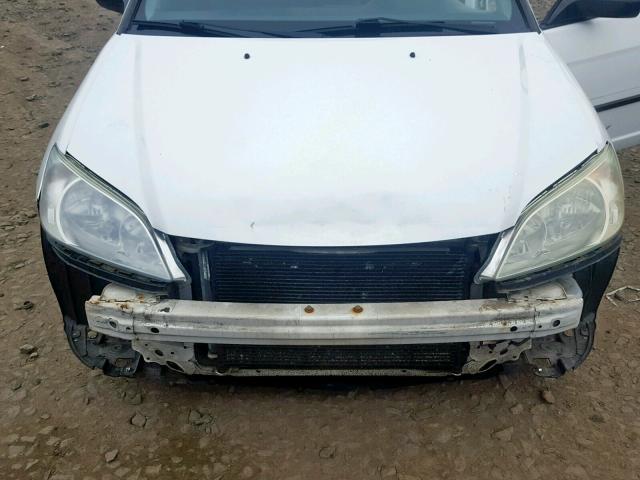 2HGES16364H561023 - 2004 HONDA CIVIC DX V WHITE photo 7