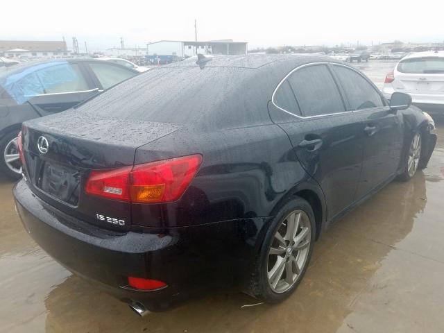 JTHBK262485077734 - 2008 LEXUS IS 250  photo 4