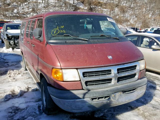 2B6HB11Y7XK506784 - 1999 DODGE RAM VAN B1 RED photo 1