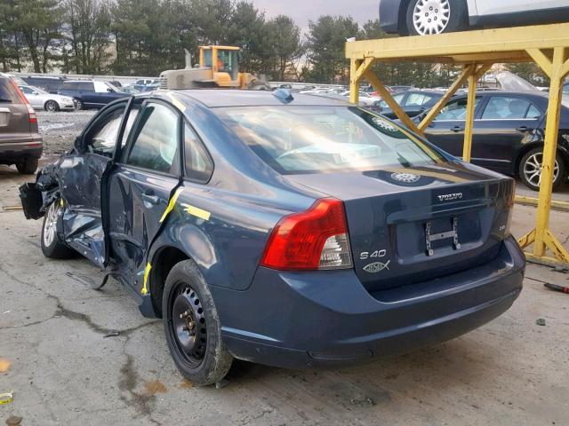 YV1MS382082388392 - 2008 VOLVO S40 2.4I BLUE photo 3