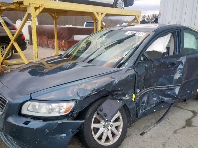 YV1MS382082388392 - 2008 VOLVO S40 2.4I BLUE photo 9