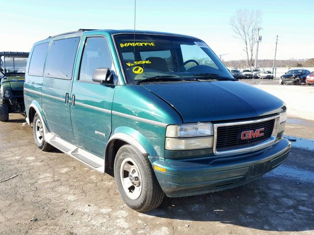 1GDDM19W91B515146 - 2001 GMC SAFARI XT GREEN photo 1