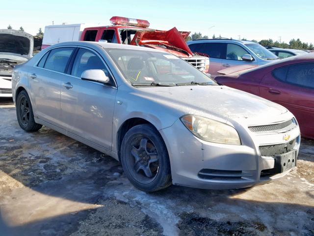 1G1ZH57B28F198540 - 2008 CHEVROLET MALIBU 1LT 银色 照片 1