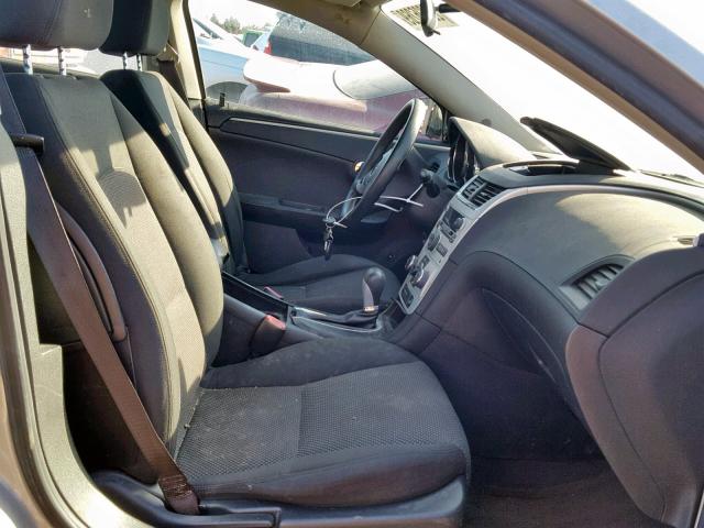 1G1ZH57B28F198540 - 2008 CHEVROLET MALIBU 1LT 银色 照片 5