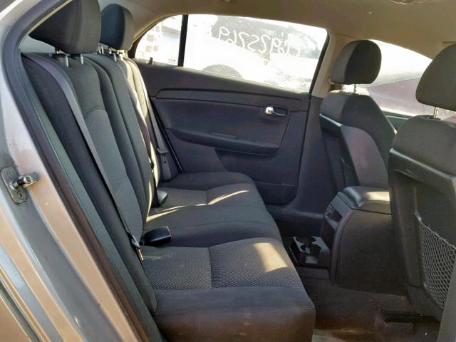 1G1ZH57B28F198540 - 2008 CHEVROLET MALIBU 1LT 银色 照片 6