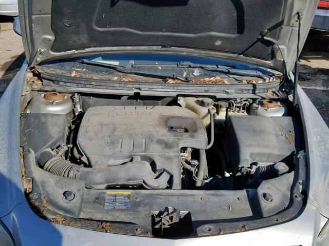 1G1ZH57B28F198540 - 2008 CHEVROLET MALIBU 1LT 银色 照片 7