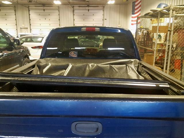 1D7HW48J15S306521 - 2005 DODGE DAKOTA QUA BLUE photo 9