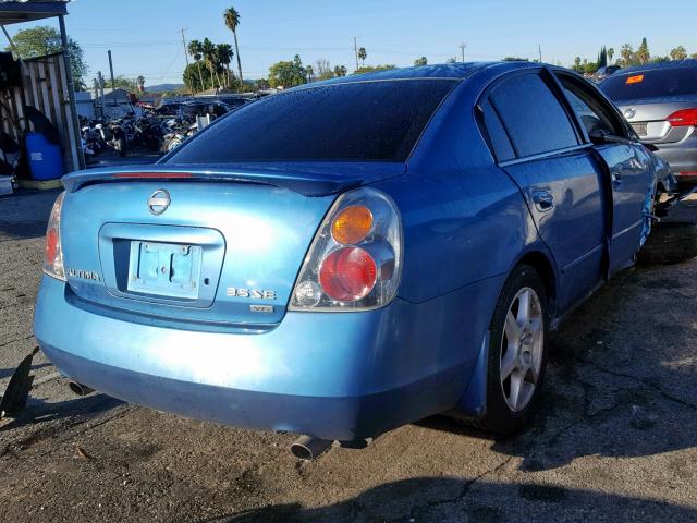 1N4BL11D73C151448 - 2003 NISSAN ALTIMA SE BLUE photo 4