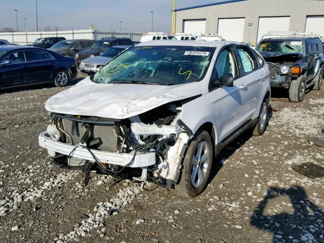 2FMPK3G90JBB58820 - 2018 FORD EDGE SE WHITE photo 2