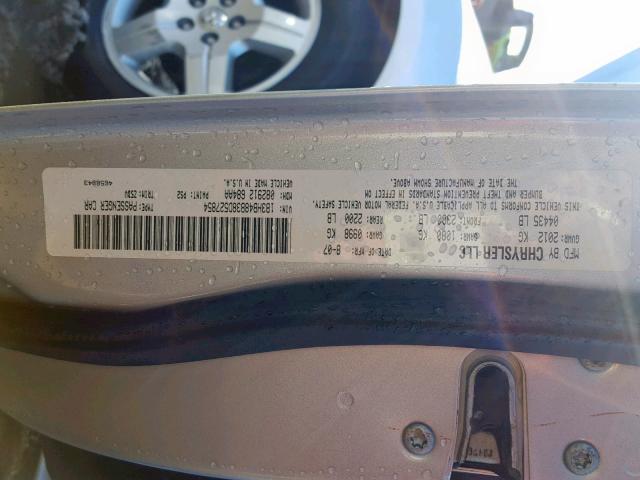 1B3HB48B38D527854 - 2008 DODGE CALIBER SX GRAY photo 10