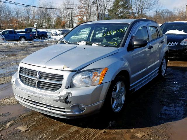 1B3HB48B38D527854 - 2008 DODGE CALIBER SX GRAY photo 2