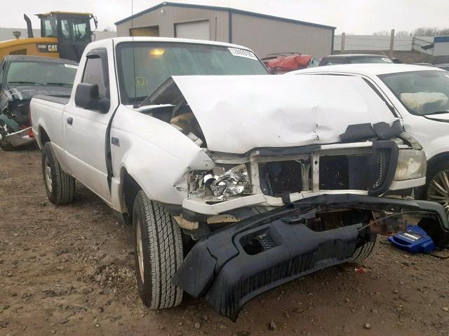 1FTYR10D47PA84388 - 2007 FORD RANGER WHITE photo 1