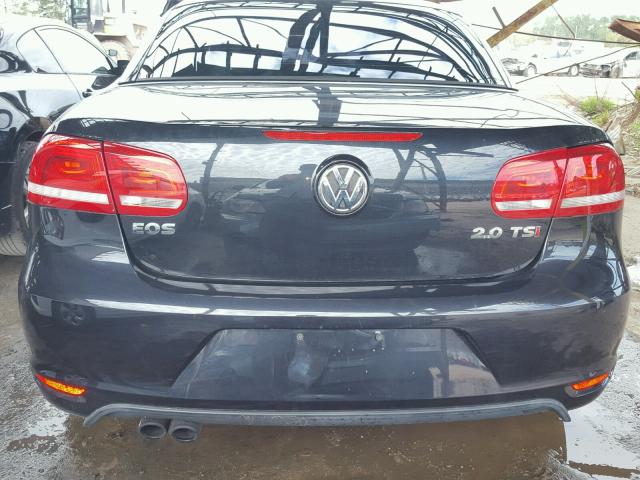 WVWBW8AH5DV006363 - 2013 VOLKSWAGEN EOS KOMFOR BLACK photo 10