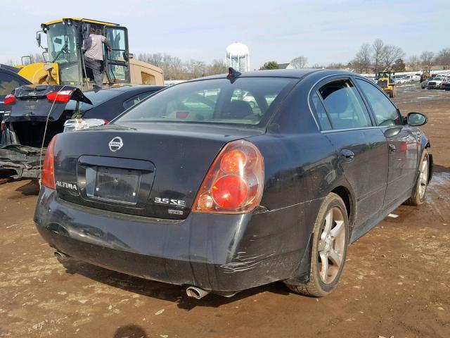 1N4BL11D46N312153 - 2006 NISSAN ALTIMA SE BLACK photo 4