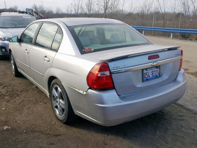 1G1ZU53866F224589 - 2006 CHEVROLET MALIBU LTZ SILVER photo 3