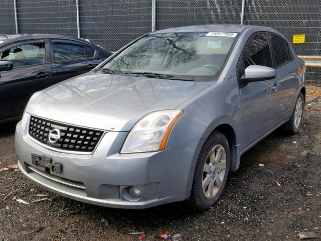 3N1AB61E18L628162 - 2008 NISSAN SENTRA 2.0 SILVER photo 2