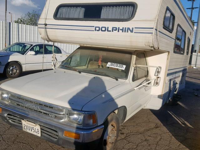 JT5VN94T3L0020095 - 1991 TOYOTA DOLPHIN WHITE photo 2