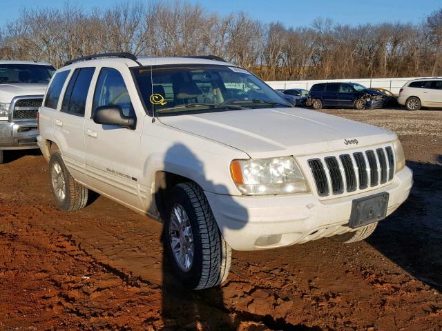 1J4GX58N12C232089 - 2002 JEEP GRAND CHER WHITE photo 1