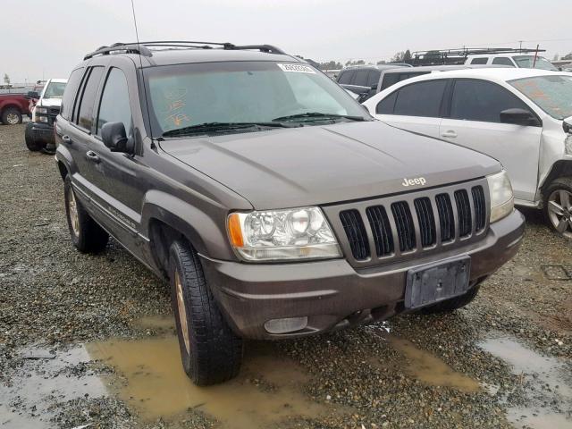 1J4GW68N3XC684979 - 1999 JEEP GRAND CHER GRAY photo 1