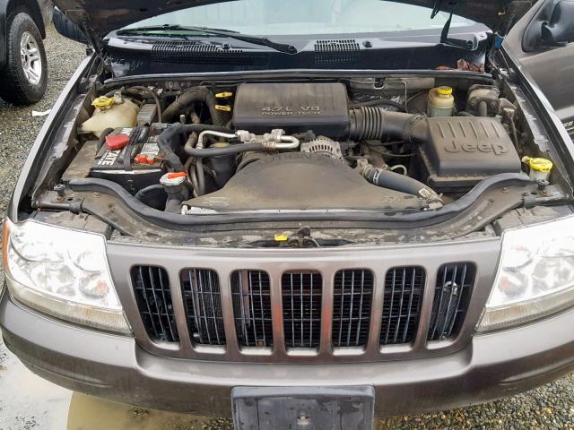 1J4GW68N3XC684979 - 1999 JEEP GRAND CHER GRAY photo 7