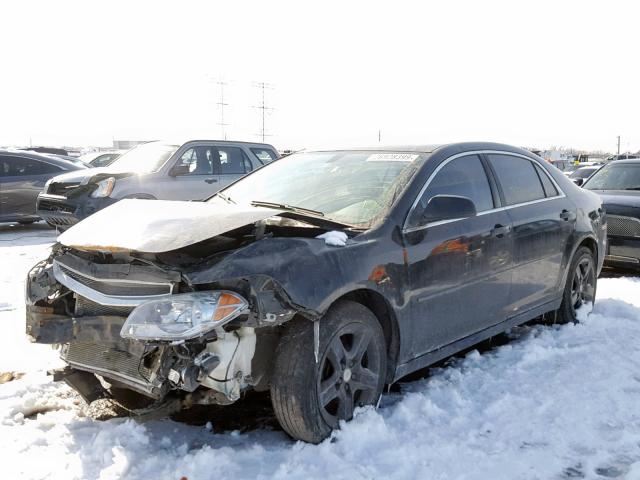 1G1ZB5E02CF151388 - 2012 CHEVROLET MALIBU LS შავი ფოტო 2