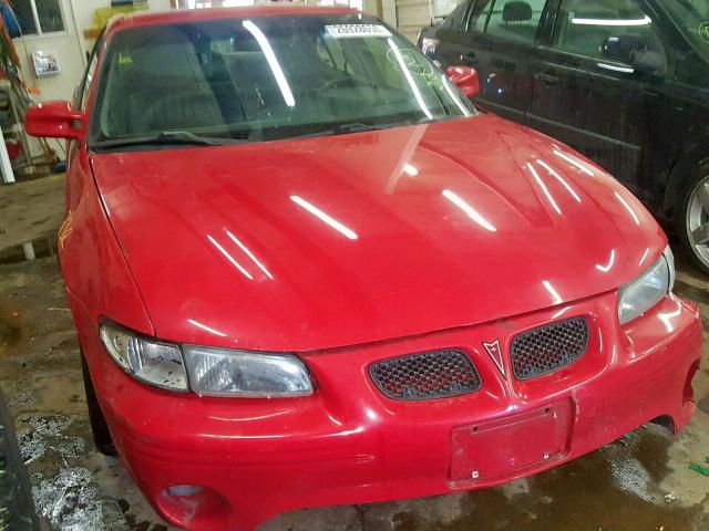1G2WP5210VF349631 - 1997 PONTIAC GRAND PRIX Qırmızı foto 1