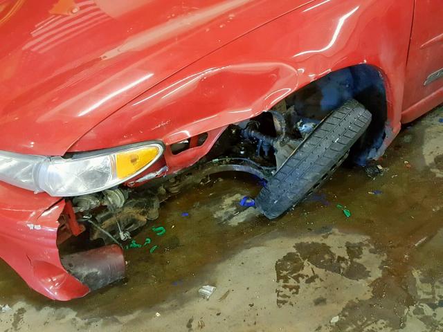 1G2WP5210VF349631 - 1997 PONTIAC GRAND PRIX Qırmızı foto 9