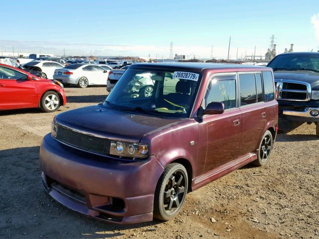 JTLKT324X50207914 - 2005 TOYOTA SCION XB 紫色 照片 2