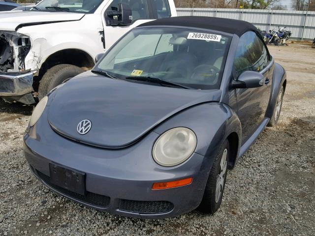 3VWRF31Y96M323977 - 2006 VOLKSWAGEN NEW BEETLE Boz foto 2