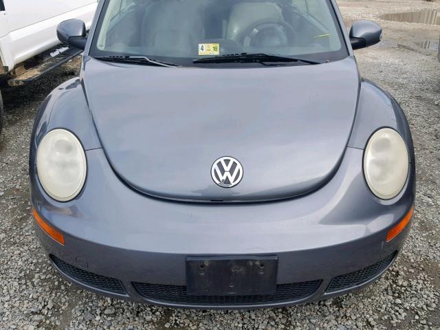 3VWRF31Y96M323977 - 2006 VOLKSWAGEN NEW BEETLE Boz foto 7