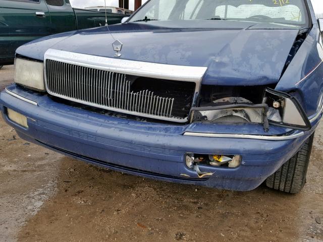 1C3XA3630PF634936 - 1993 CHRYSLER LEBARON LE BLUE photo 9