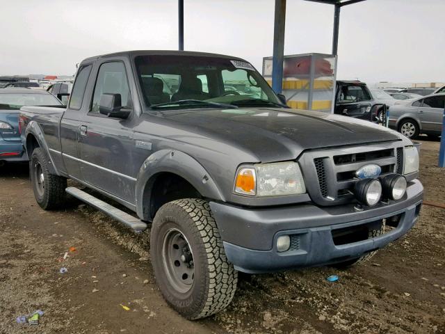 1FTYR14U87PA11356 - 2007 FORD RANGER SUP GRAY photo 1