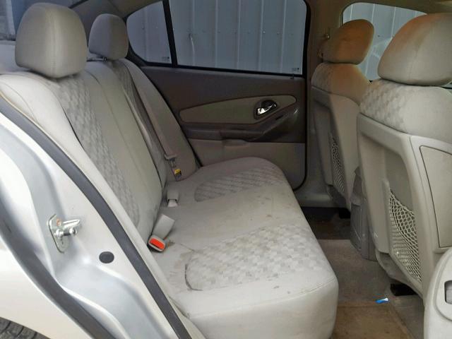 1G1ZT548X5F148701 - 2005 CHEVROLET MALIBU LS SILVER photo 6