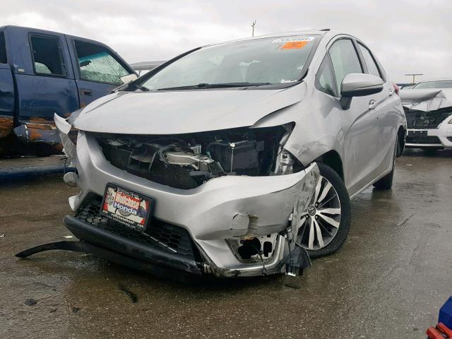 3HGGK5H84FM779720 - 2015 HONDA FIT EX SILVER photo 2