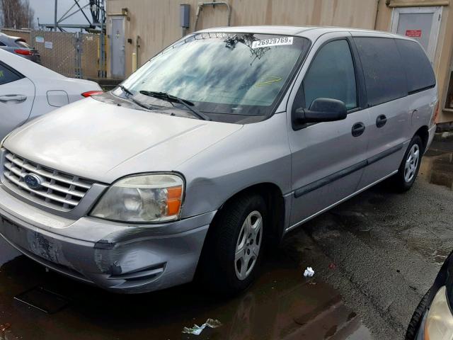 2FMZA50684BB28542 - 2004 FORD FREESTAR S SILVER photo 2