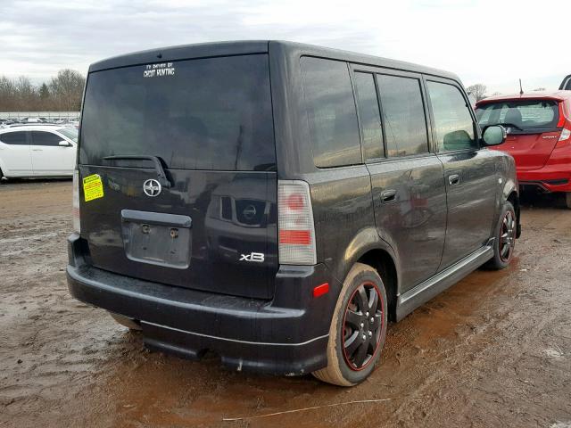 JTLKT324X40163797 - 2004 TOYOTA SCION XB 黑色 照片 4