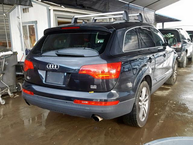 WA1BY74L77D044248 - 2007 AUDI Q7 3.6 QUA BLACK photo 4