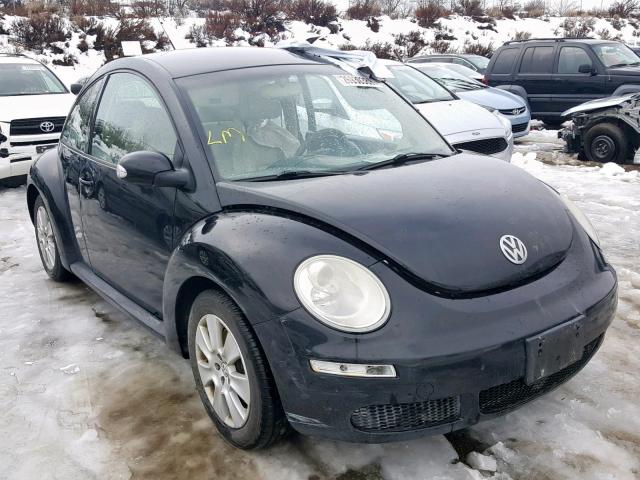 3VWPG31C59M510047 - 2009 VOLKSWAGEN NEW BEETLE BLACK photo 1