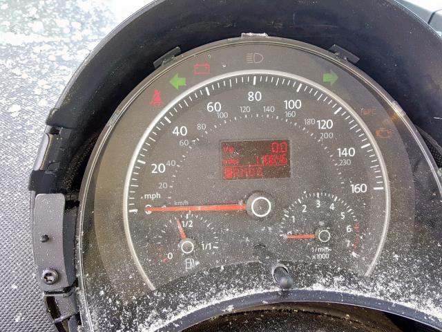 3VWPG31C59M510047 - 2009 VOLKSWAGEN NEW BEETLE BLACK photo 8