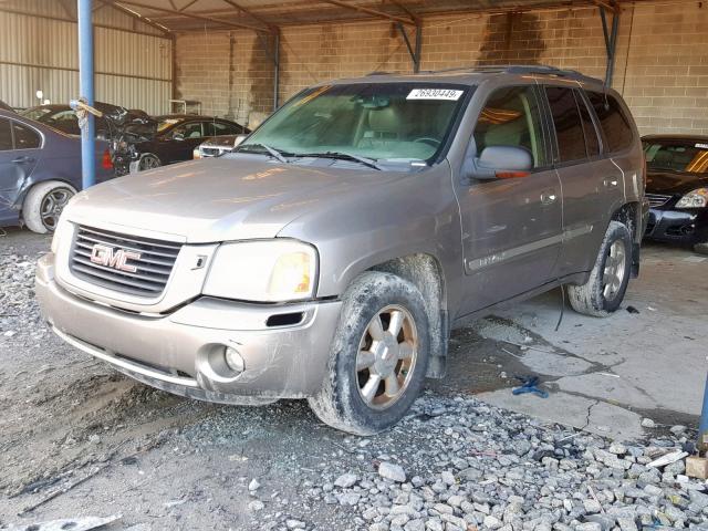 1GKDT13S932334410 - 2003 GMC ENVOY GRAY photo 2