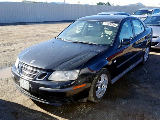 YS3FB49S151039092 - 2005 SAAB 93 BLACK photo 2