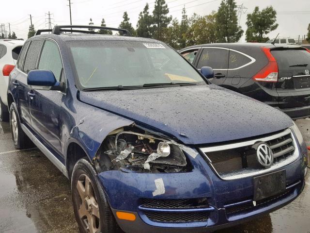 WVGZG77L96D038187 - 2006 VOLKSWAGEN TOUAREG 3. BLUE photo 1