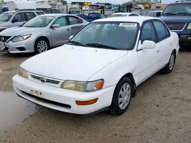 1NXBB02E4VZ582997 - 1997 TOYOTA COROLLA DX WHITE photo 2