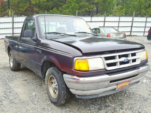 1FTCR10A3PUC21192 - 1993 FORD RANGER PURPLE photo 1