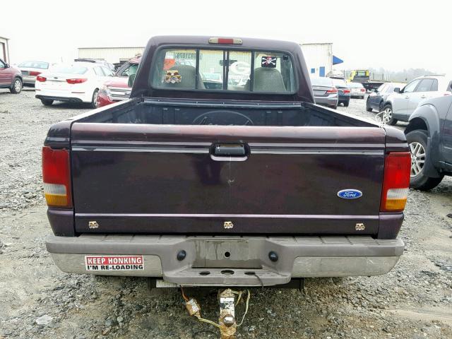 1FTCR10A3PUC21192 - 1993 FORD RANGER PURPLE photo 6