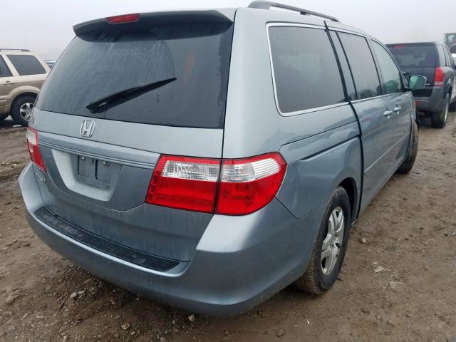 5FNRL38676B120770 - 2006 HONDA ODYSSEY EXL  photo 4