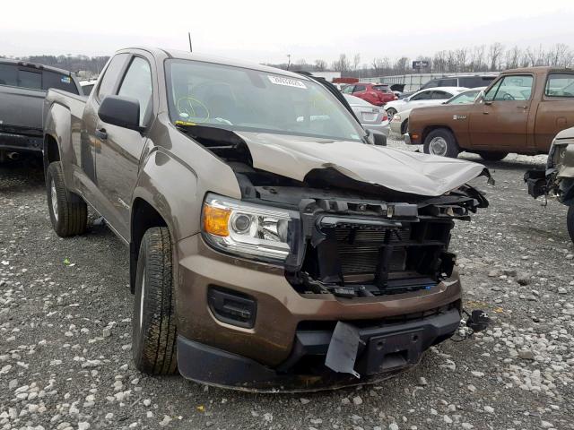 1GTH6AEA2F1228903 - 2015 GMC CANYON BROWN photo 1