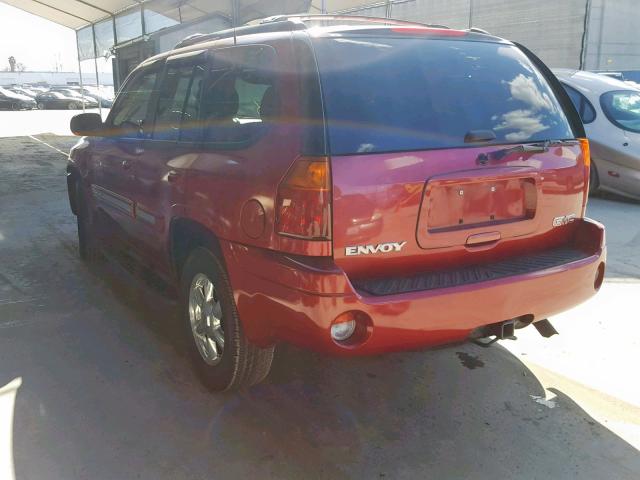 1GKDS13SX32290551 - 2003 GMC ENVOY RED photo 3